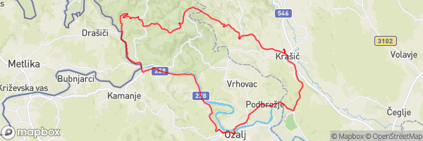 Mini cestovna kod Ozlja